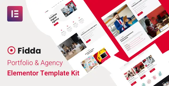 Fidda – Portfolio & Agency Elementor Template Kit